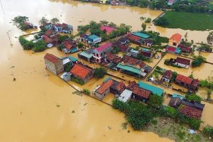 Chiêm bao thấy lũ lụt nhấn chìm đường phố nhà cửa